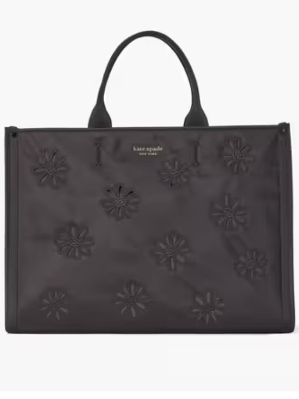 Kate Spade The Little Better Sam Embroidered Large Nylon Tote - Picture 2 of 7